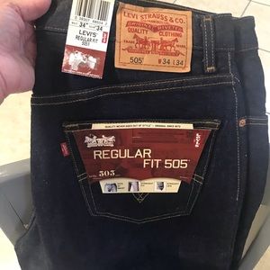 NWT Men’s Levi’s 505 Jeans, Regular fit